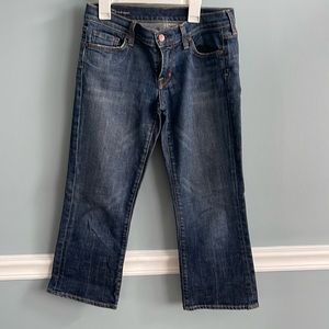Vintage Citizens  of humanity crop jeans